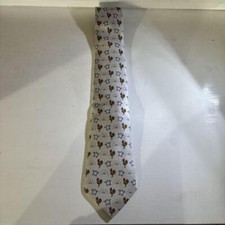 HERMÈS Cravatta grigia seta
