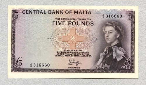 Malta sterline 1967 p30a unc - 1967,