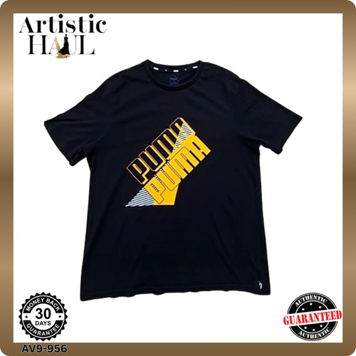 Shirt puma nera girocollo - nera,
