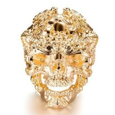 Anello Teschio motociclista