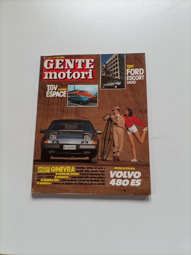 Gente motori 1987 speciale - motori, n.4/1987