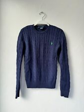 Maglione girocollo a trecce