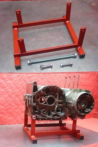 Cavalletto montaggio motore