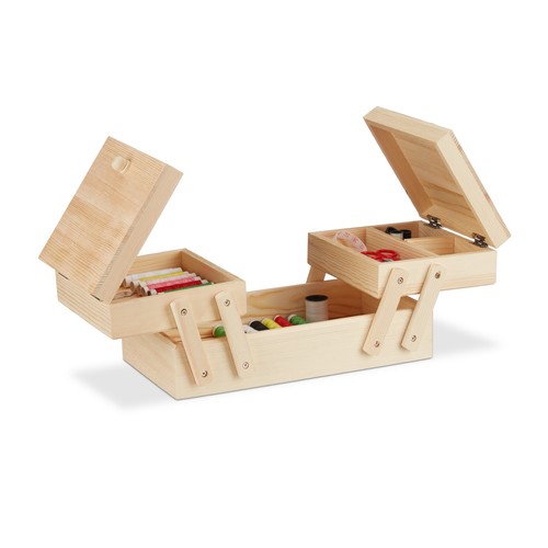 Scatola cucito legno - scatola, da