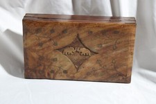 Portagiorie in Teak Intarsiato