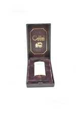 Accendino Colibrì Of London Bianco Dorato Con Scatola