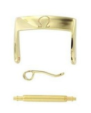 FIBBIA  OMEGA IN ORO GIALLO 18