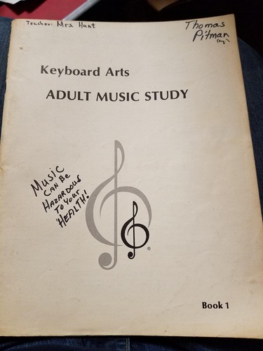 Keyboard arts adult music - arts,