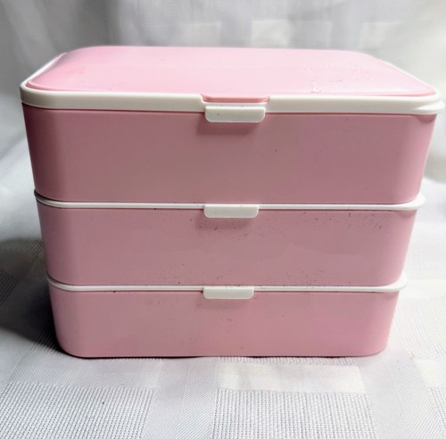 Porta pranzo rosa bianco - pranzo,