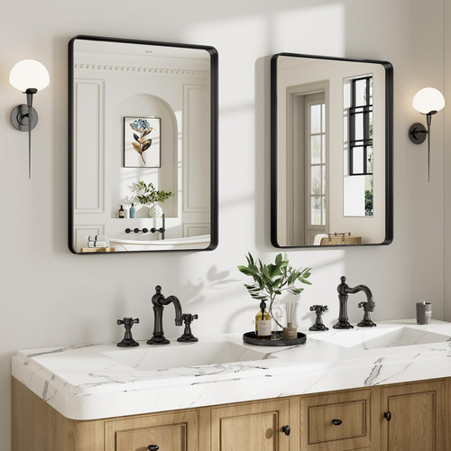 Specchio bagno 22x30 nero per - nero,