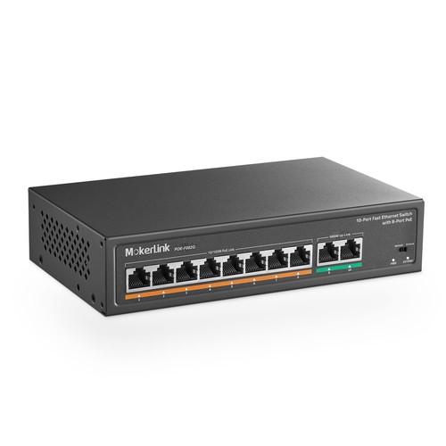 Mokerlink switch poe porte - switch, 8