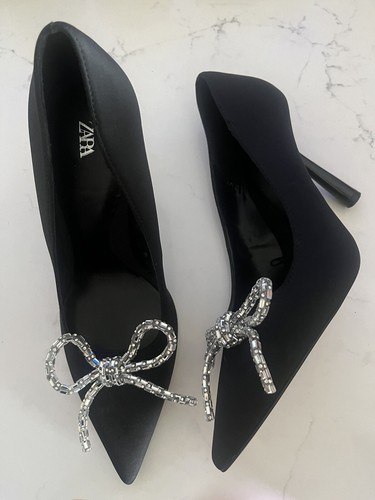 Zara heeled shoes with - shoes,