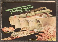 FLEISCHMANN - Ho, Catalogo Treno Giocattolo Pubblicitario 1954