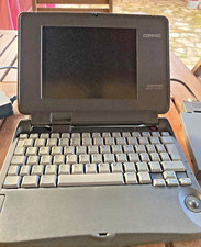 Notebook Compaq Contura Aero 4/33C rarità vintage floppy 