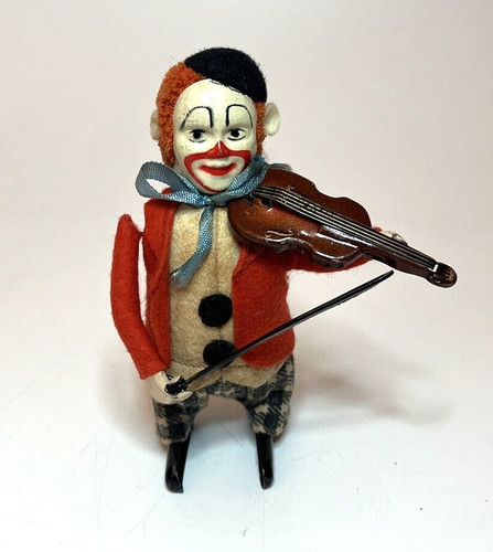 Schuco clown violin - schuco,