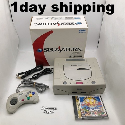 Console sega saturn system - console,