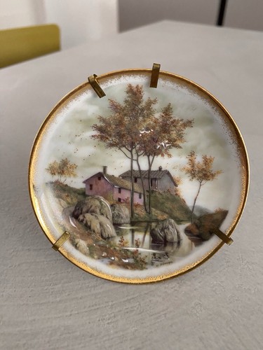 Piattino decorato limoges - decorato,