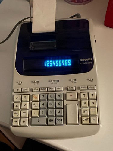 Calcolatrice olivetti - calcolatrice,