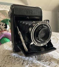 Zeiss Ikon 515/2 Nettar 10,5 cm f/4,5 fotocamera pellicola Novar Anastigamat OTTIMA! Germania