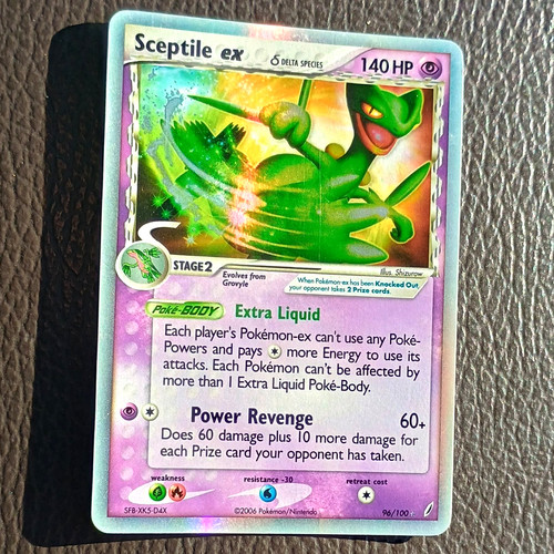 Pokemon tcg scettile 100 - pokemon, ex