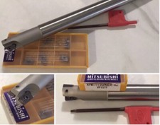 FRESA DIAMETRO 25mm+N5 Inserti MITSUBISHI APMT1635PDER...non SANDVIK