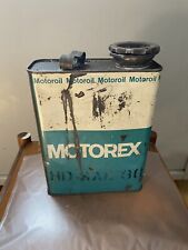 Latta Olio Motorex Originale Vintage - Oil Can Motorex