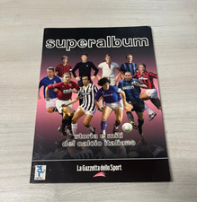 Album Figurine Calciatori PANINI - SUPERALBUM - COMPLETO + Bustina Omaggio