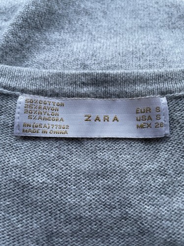 Maglione zara grigio - maglione,