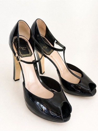 Christian dior nero vernice - christian,