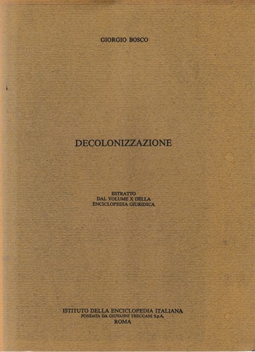 Decolonizzazione estratto dal - decolonizzazione.,