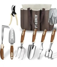 Set di 9 attrezzi da giardino