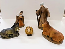 NATIVITA' in resina 20 cm - PERSONAGGI PER PRESEPE Santa Claus s.r.l.