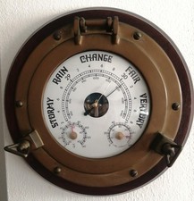 Barometro Oblò a muro in