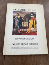 SALVATORE FIUME- OPERE SCELTE-Palazzo Ducale Mostra Urbino- 1983