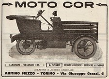 PUBBL. 1920 MOTO COR