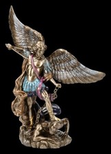 Personaggio Arcangelo Michele - con spada e catena - Fantasy Angelo Custode Cherubini 