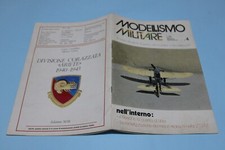 MODELLISMO MILITARE N. 4 EUROGRAFICA 1973 MOLTO BUONO/OTTIMO