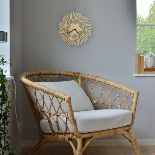 Orologio parete legno - da, in