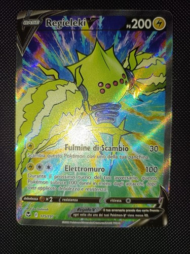 Pokemon carta regieleki - carta,
