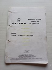 Gilera DNA 50 -125-180 Leader 2001 AGGIORNAMENTO manuale officina TELAIO