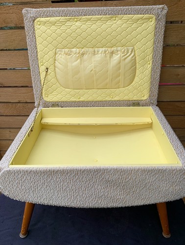 Sgabello toeletta vintage