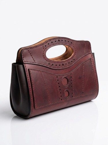 Borsa mano pelle - mano, in