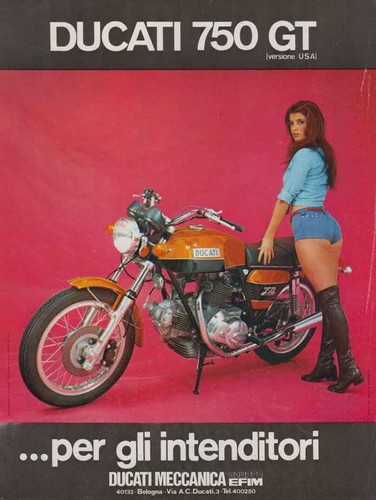 Advertising pubblicità moto - pubblicità-,