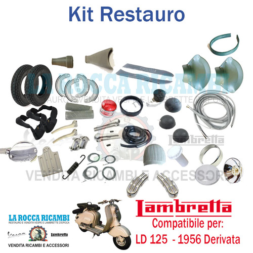 Kit restauro lambretta 125 - restauro,