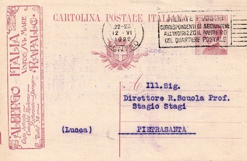 Michetti cent 25 - c.p.,