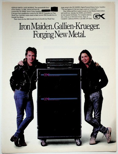 Gallien krueger 1988 iron - gallien-krueger,