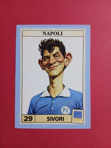 Figurina caricatura calciatori - figurina,
