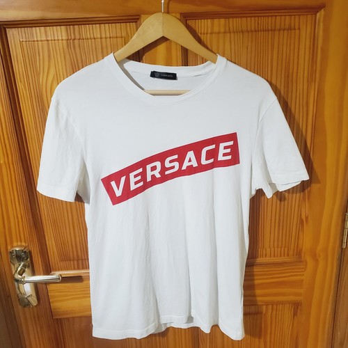 Versace shirt uomo girocollo - t-shirt,