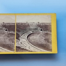 Naples stereoview c1870 real - stereoview,