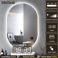 Specchio bagno 50x75 cm con
